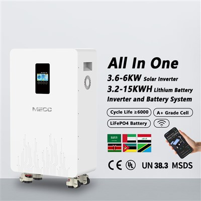 Minden az egyben 3,6 kW-os inverteres 7,5 kWh akkumulátoros napelemes rendszer otthoni használatra